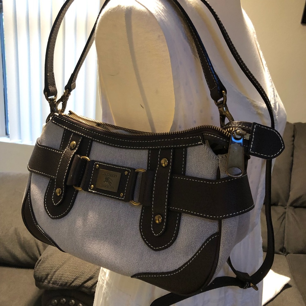 Burberry blue label 2 way bag - Picture 11 of 12